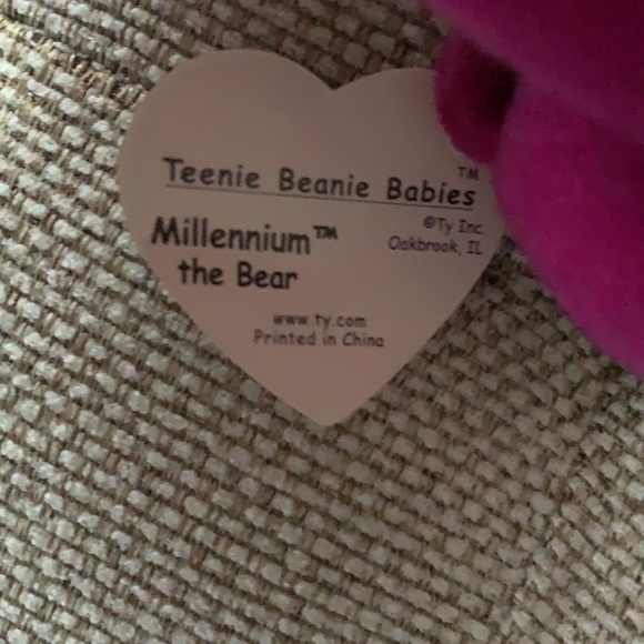 Millennium Original Beanie Baby and Original Teenie Beanie by Ty (1999) - Picture 16 of 16